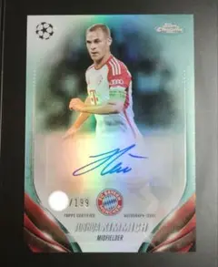 【世界199枚限定】topps ジョシュア・キミッヒ KIMMICH 直筆サイン