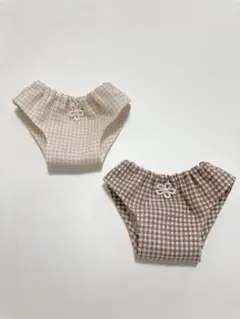 4678)メルちゃんパンツ　メルちゃん　ソランちゃんパンツ　レミンちゃんパンツ