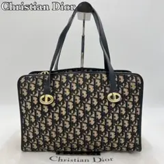 Christian Dior トートバッグ トロッター CDゴールド金具 A4