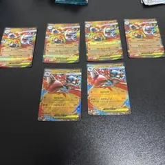 ポケモンカード　メガルカリオ他　RR6枚セット