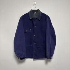 80s~90s USA製 星タグ CARHARTT チョアコート ネイビー 42