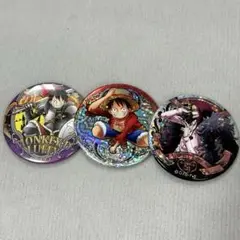 ワンピース　缶バッチ　3点セット