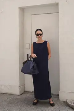 Georgette Long One-piece