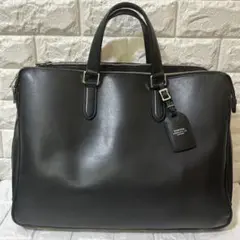 【希少】　【良品】ポーター　ブリーフケース　ビジネスバッグ　レザー　ブラック