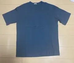GU ダークブルー XL Tシャツ ポケット付き