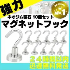 10個 キッチン マグネット フック 磁石 強力 収納 台所用品 スケール 小物