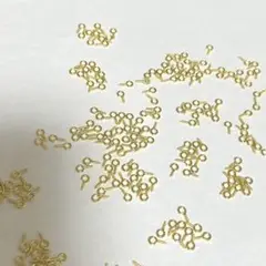 ネジ式ヒートン　ゴールド　190個