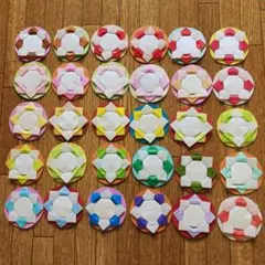 ハンドメイド　折り紙　ミニメダル　30個セット　８