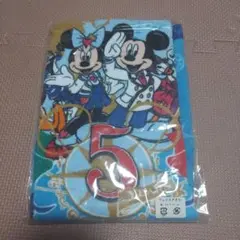 東京ディズニーシー　5周年 フェイスタオル