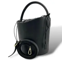 美品 346 ペレッテリアべネタ 2way ショルダーバッグ レザー グレー