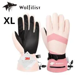 新品✨️WOLFILIST スキー スノーボード 手袋 防寒 フリース XL