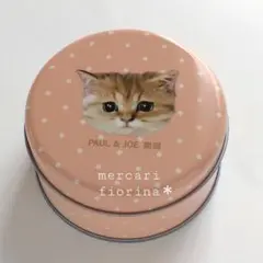 ポール＆ジョー　ヌネット　缶　小物入れ　猫　ネコ　ねこ