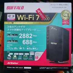 BUFFALO WSR3600BE4P-BK Wi-Fi 7 ルーター