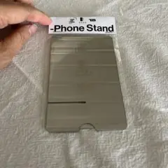 ステンレス スマホスタンド 折りたたみ式