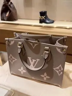 Louis Vuitton グレー トートバッグ