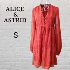 ALICE & ASTRID アリスアンドアストリッド　シルク100チュニックS