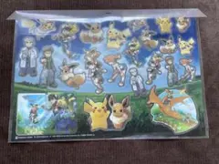 未開封　ポケモン　ピカ　ブイ　シール　let's go イーブイ　ピカチュウ