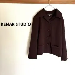 KENAR STUDIO ダークブラウンジャケット サイズ10