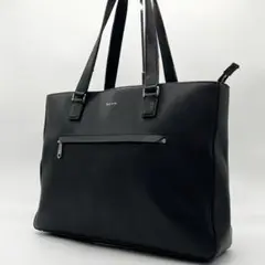 【現行タグ✨良品】ポールスミス　トートバッグ　クラシックエンボス　レザー　黒