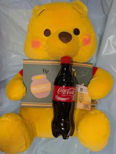 プーさん　Disney　ディズニー　超超BIG　ぬいぐるみ　本　book