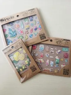irodo 布に貼れるステッカー