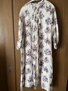 コットンハウスアヤ リネンワンピ