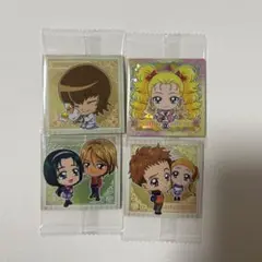 プリキュアオールスターズウエハースシー ル 4枚セット