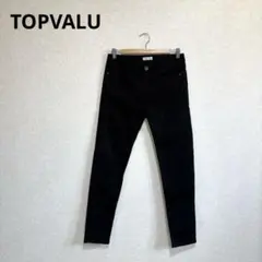 TOPVALU トップバリュ スキニーパンツ ストレッチ ブラック ウエスト67