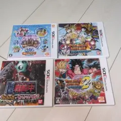 3DS ４本セット　レトロゲーム　マニア　ドラゴンボール　ディズニー　動作品