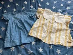 バースデイ futafuta ベビー服 トップス チュニック 2点セット 90㌢