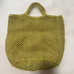 MAISON BENGAL / ジュートマクラメショッピングバック
