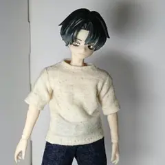 シチリアの追憶サイズ 生成色カットソー 半袖Tシャツ オビツ11 あまむす