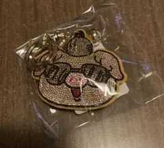 ソフトバンクフォークス　キラキラキーチェーン　バリカタ君