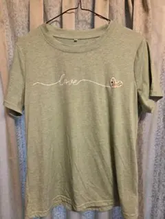オリーブグリーン 半袖Tシャツ Mサイズ