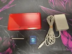 Nintendo　3ds　フレアレッド　本体