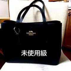 未使用級コーチバッグ