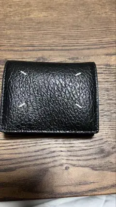 Maison Margiela ブラック 二つ折り財布