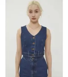 lagua gem VELA DENIM VEST デニムベスト