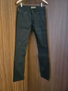 UNFINISH アンフィニッシュ　黒　パンツ　ストレート　日本製