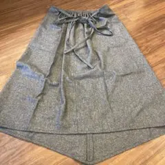 未使用で保管!drawer購入品⭐︎グレー ウールスカート⭐︎