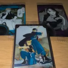 鋼の錬金術師 ウエハース カード 大佐＆中尉、ハボック、ラスト