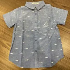新品　SLAP SLIP サメ柄 半袖シャツ 110cm