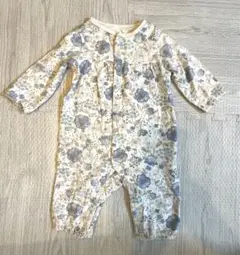 la poche 花柄ロンパース　70