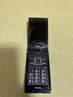 TOSHIBA W55T　ゴールド　折りたたみ携帯電話　ガラケー　五条悟 TOSHIBA W55T ゴールド 折りたたみ携帯電話 ガラケー 五条悟