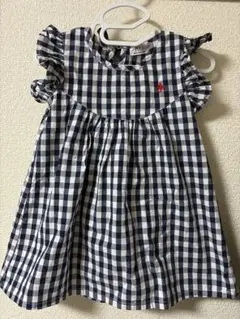 POLO baby チェック柄　ワンピース
