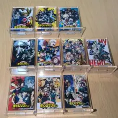 僕のヒーローアカデミア　ポスターアクリルスタンド01コンプリートセット値下げ⭕