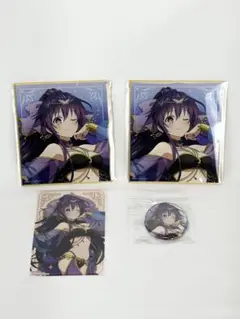 【くじコレ】夜刀神十香 C賞　アラビアン ミニ色紙+おまけ
