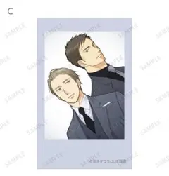囀る鳥は羽ばたかない トレーディングインスタントカメラ風イラストカード　C