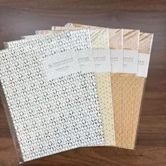 A4デザインペーパー/北欧/おしゃれペーパー/紙/日本製/用紙6冊