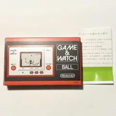 【動作確認済み】ゲーム＆ウオッチ ボール 復刻版 本体(RGW-001)